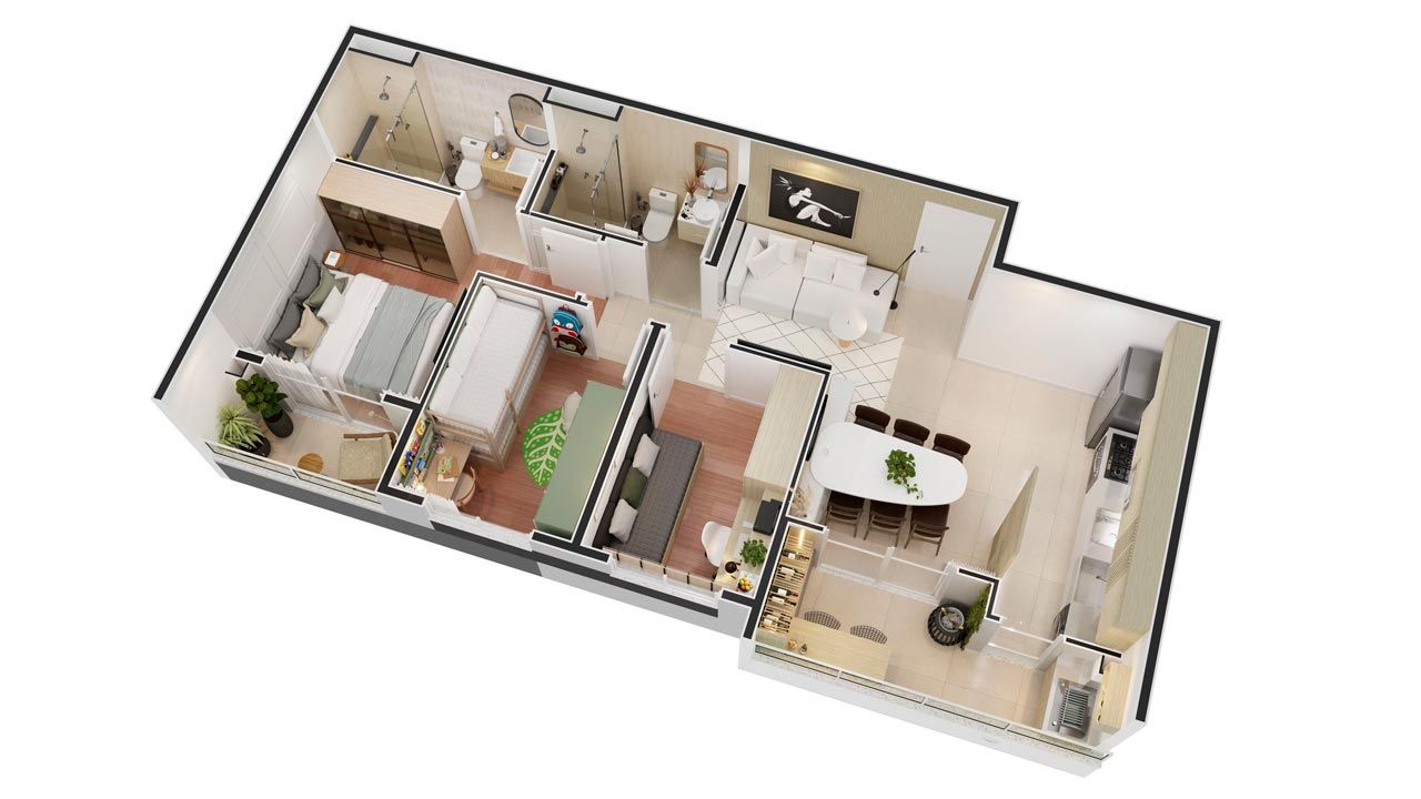 Apartamentos 2 e 3 quartos no Porto Maravilha – Condomínio resort no Rio thumb 3